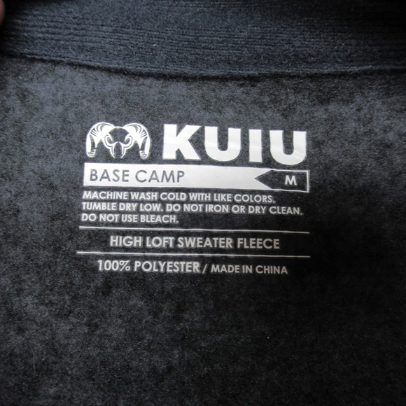KUIU Base Camp Jacket Womens Medium Gray High Loft Sweater Fleece Full Zip HIke - Picture 6 of 13